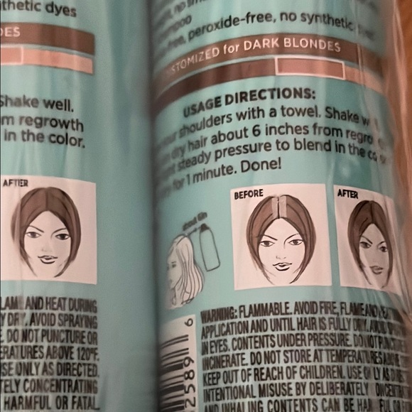 L'Oreal Magic Root Cover Up Spray - Dark Blond 2pack NEW - Picture 6 of 7